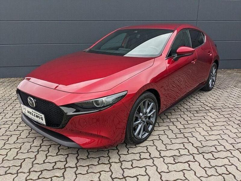 Gebraucht Mazda 3 Selection 162 PS (119 kW) 2022 Rot Limousine