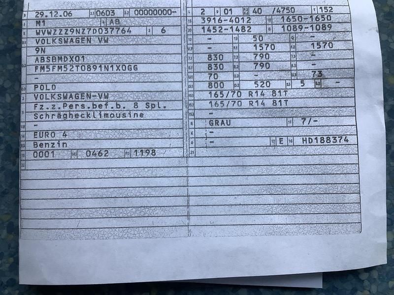 Silber Gebraucht 2006 VW Polo Kleinwagen | 990 € (Superpreis) - Bild 1/4