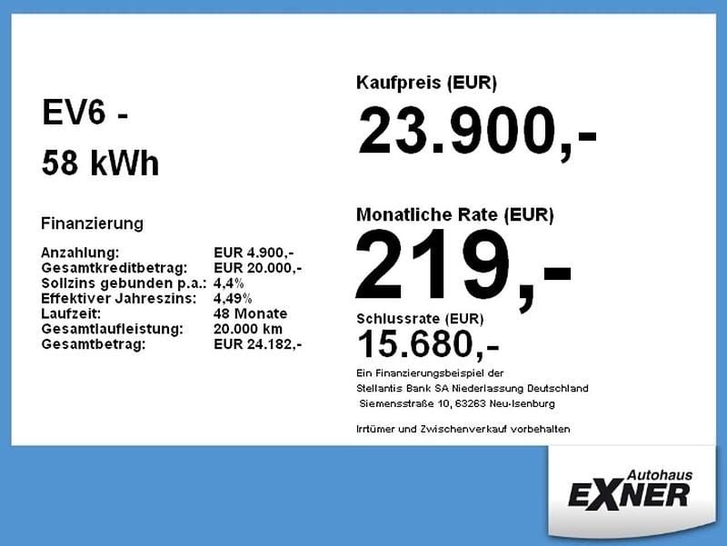 Gebraucht Kia EV6 167 kW (228 PS) 2023 Rot SUV