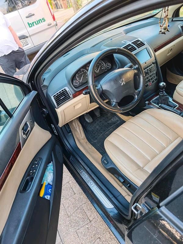 Schwarz Gebraucht 2006 Peugeot 407 Limousine | 800 € (Superpreis) - Bild 1/4