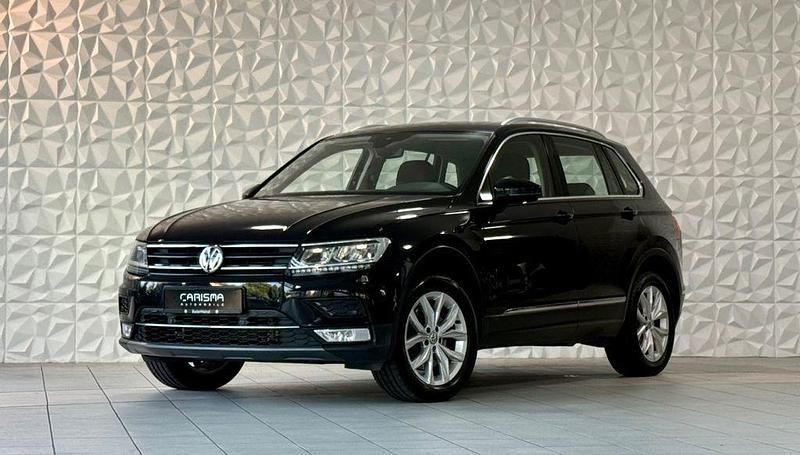 Schwarz Gebraucht 2017 VW Tiguan Highline SUV | 21.390 € (Fairer Preis) - Bild 1/4