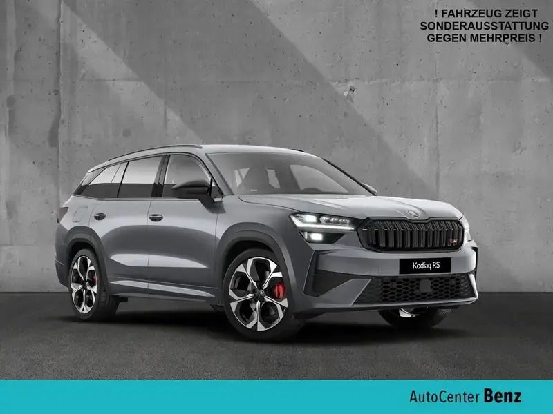 Grau Neu 2025 Skoda Kodiaq RS SUV | 50.490 € (Guter Preis) - Bild 1/4
