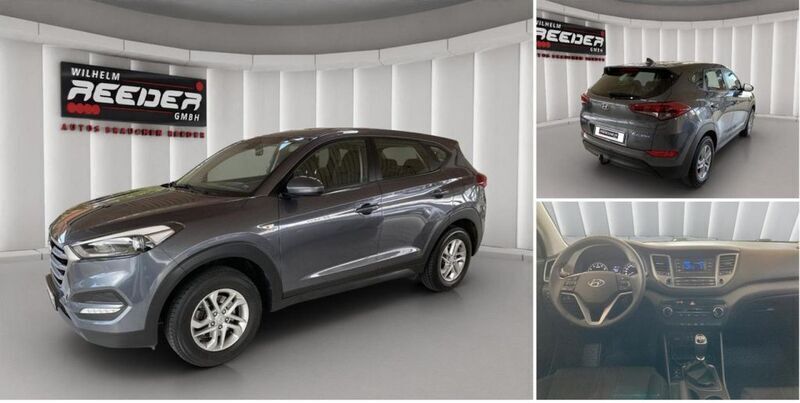 Micron grey (metallic) Gebraucht 2017 Hyundai Tucson Trend SUV | 13.655 € (Etwas zu teuer) - Bild 1/4