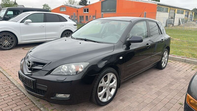 Schwarz Gebraucht 2008 Mazda 3 Active Plus Limousine | 3.099 € (Teuer) - Bild 1/4