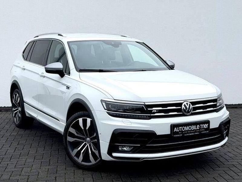 Gebraucht VW Tiguan Allspace R-line 220 PS (161 kW) 2020 Weiß SUV