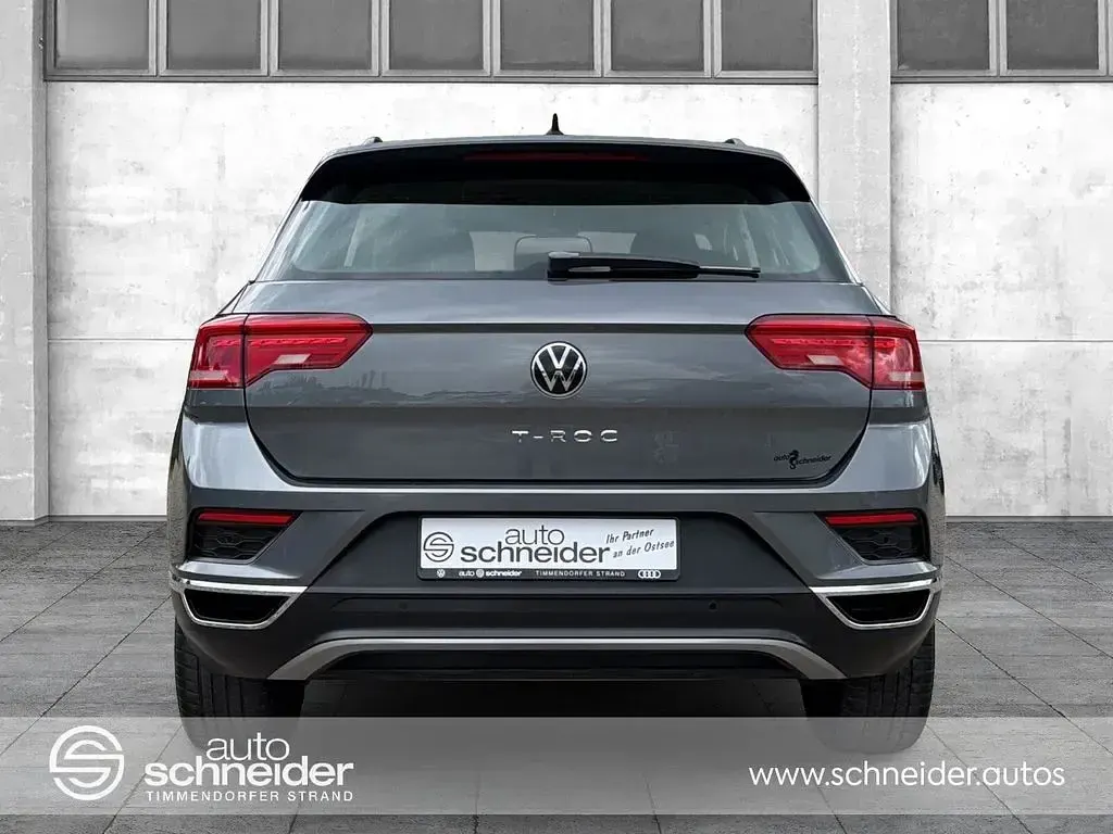 Gebraucht VW T-Roc United 110 PS (80 kW) 2021 Grau SUV