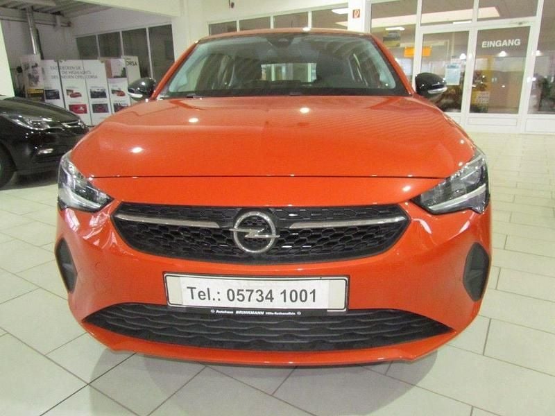 Gebraucht Opel Corsa-e Edition 100 kW (136 PS) 2022 Power orange metallic (metallic) Kleinwagen