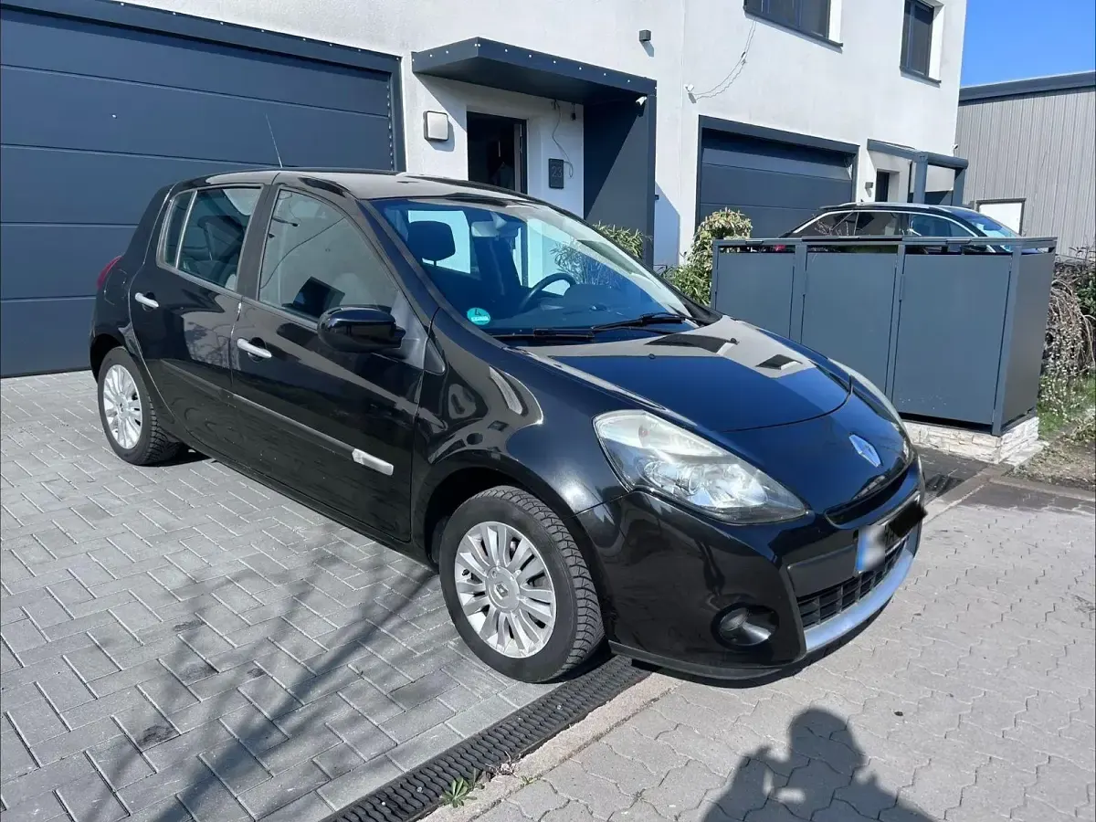 Gebraucht Renault Clio Expression 75 PS (55 kW) 2010 Schwarz Kleinwagen