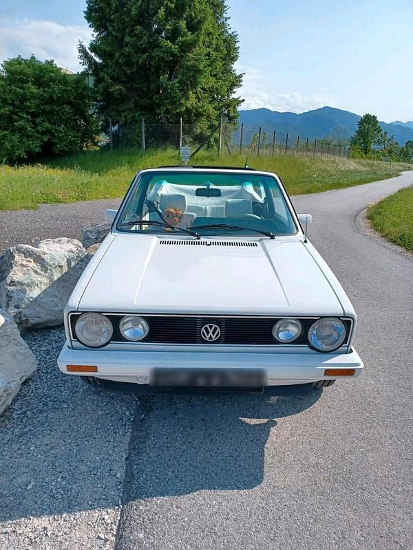 Gebraucht VW Golf Cabriolet 90 PS (66 kW) 1986 Weiß Cabrio
