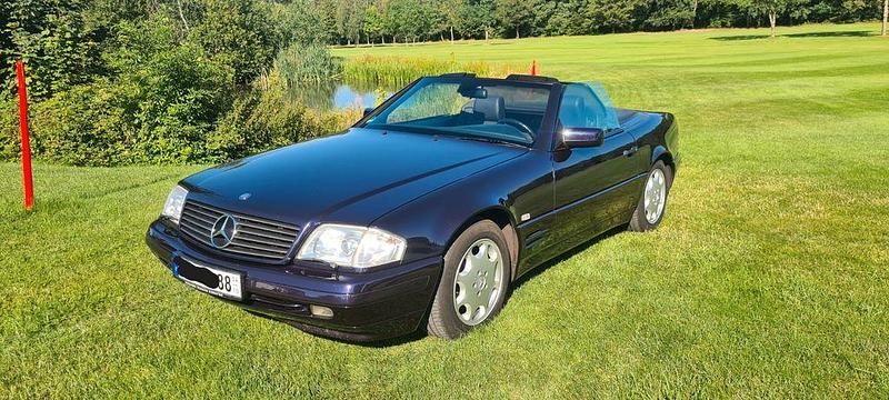 Gebraucht Mercedes SL320 231 PS (169 kW) 1998 Violet Cabrio