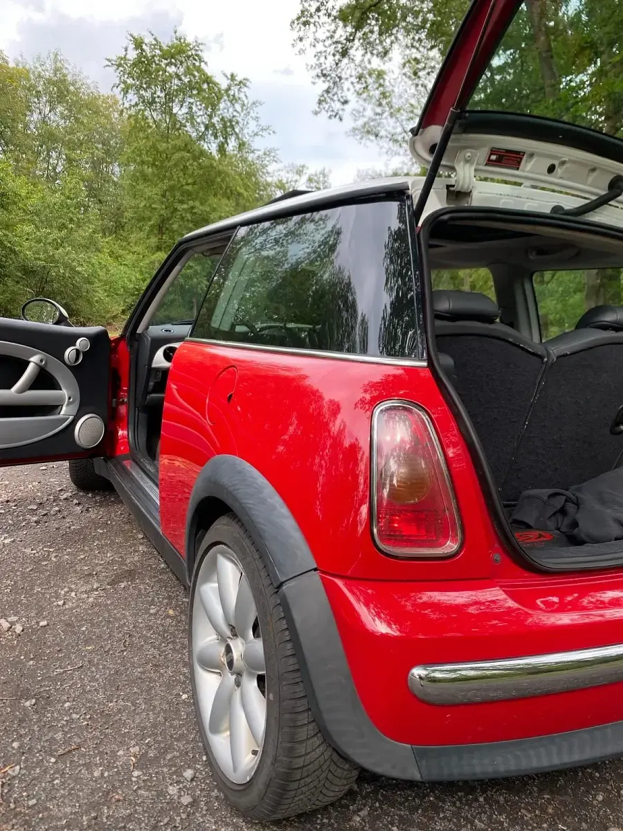 Gebraucht Mini Cooper Coupé 85 PS (62 kW) 2002 Rot Coupé