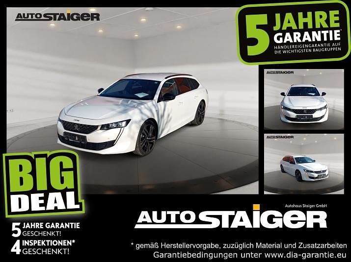 Lack weiss perlglänzend/metallic dr Gebraucht 2021 Peugeot 508 GTi Kombi | 20.999 € (Fairer Preis) - Bild 1/4