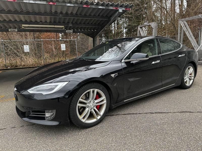 Schwarz Gebraucht 2017 Tesla Model S Kleinwagen | 23.500 € (Superpreis) - Bild 1/4