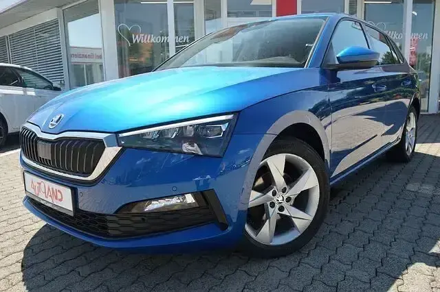 Gebraucht Skoda Scala Style 116 PS (85 kW) 2020 Blau Kleinwagen