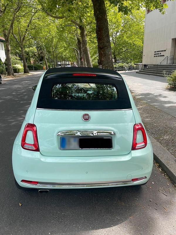 Gebraucht Fiat 500C Lounge 69 PS (50 kW) 2017 Grün Cabrio