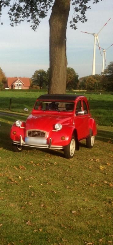 Second-hand Citroën 2CV 20 CP (14 kW) 1989 Roșu Berlinǎ