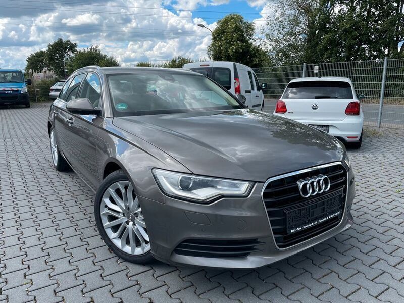 Grau Gebraucht 2014 Audi A6 Kombi | 12.999 € (Superpreis) - Bild 1/4