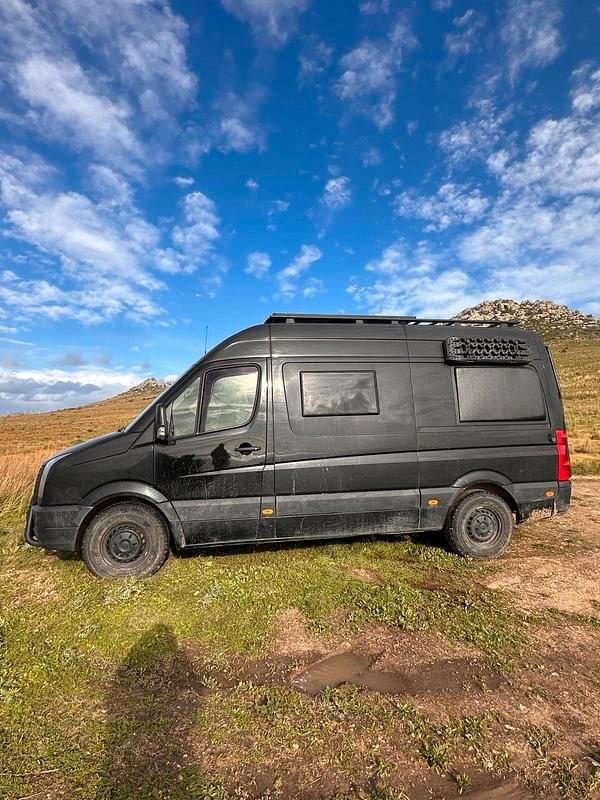 Gebraucht VW Crafter 163 PS (119 kW) 2016 Schwarz Van