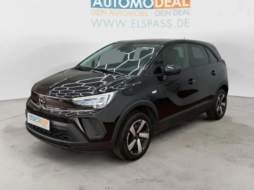 Gebraucht Opel Crossland Edition 110 PS (80 kW) 2021 Schwarz SUV