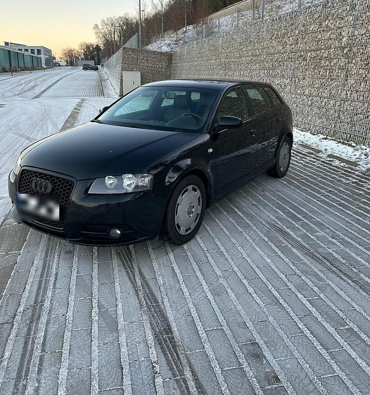 Gebraucht Audi A3 S-Line 101 PS (74 kW) 2008 Schwarz Kleinwagen