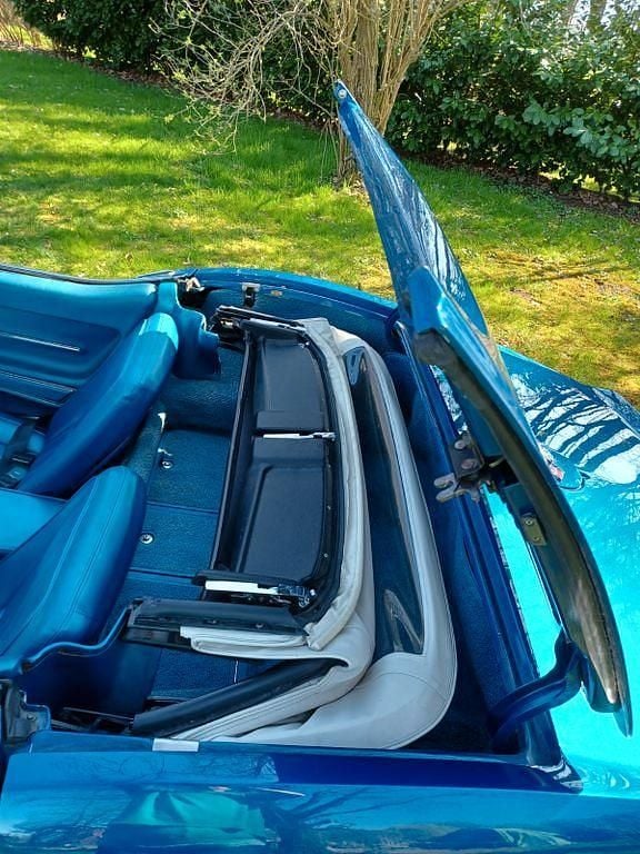 Gebraucht Corvette C3 300 PS (220 kW) 1968 Blau Cabrio