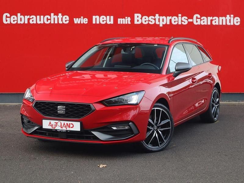 Rot Gebraucht 2021 Seat Leon ST FR Kombi | 24.990 € (Etwas zu teuer) - Bild 1/4