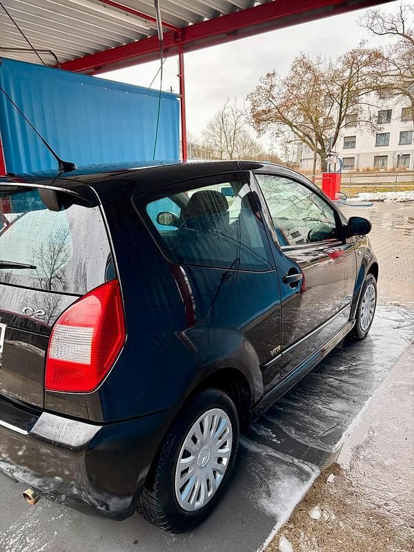 Gebraucht Citroën C2 VTR Sport 73 PS (53 kW) 2008 Schwarz Kleinwagen