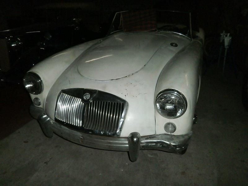 Gebraucht MG MGA 70 PS (51 kW) 1957 Weiß Cabrio