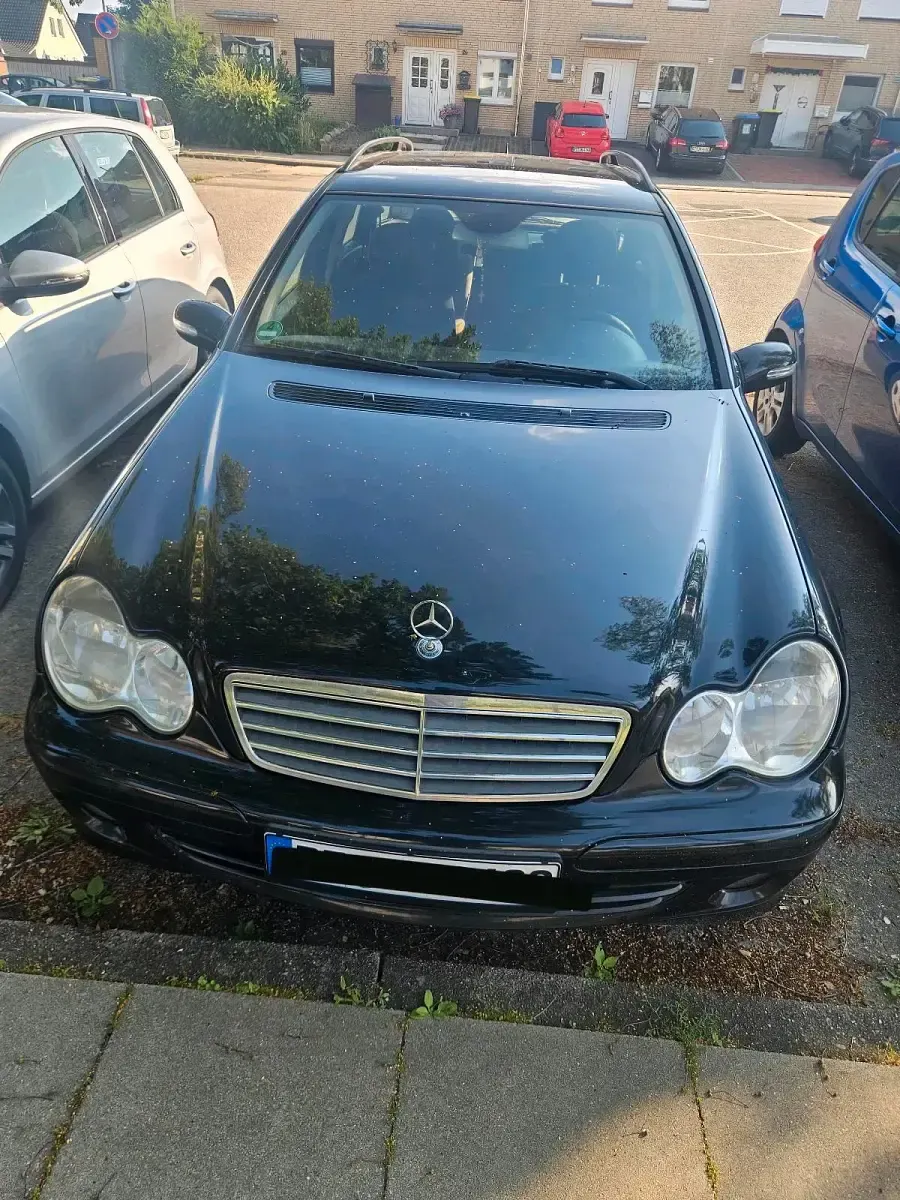 Gebraucht Mercedes C200 2005 Schwarz Kombi
