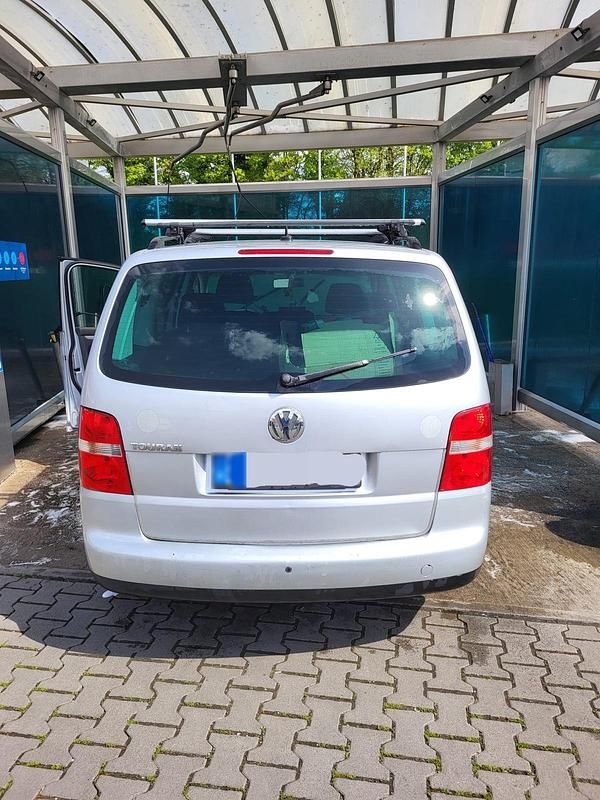Gebraucht VW Touran 102 PS (75 kW) 2006 Silber Van / Kleinbus