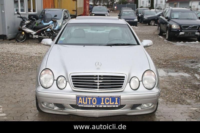 Gebraucht Mercedes CLK200 Elegance 136 PS (100 kW) 2000 Silber Coupé