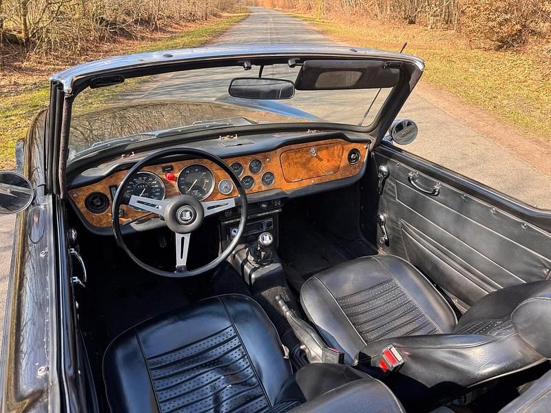 Gebraucht Triumph TR6 90 PS (66 kW) 1972 Schwarz Cabrio