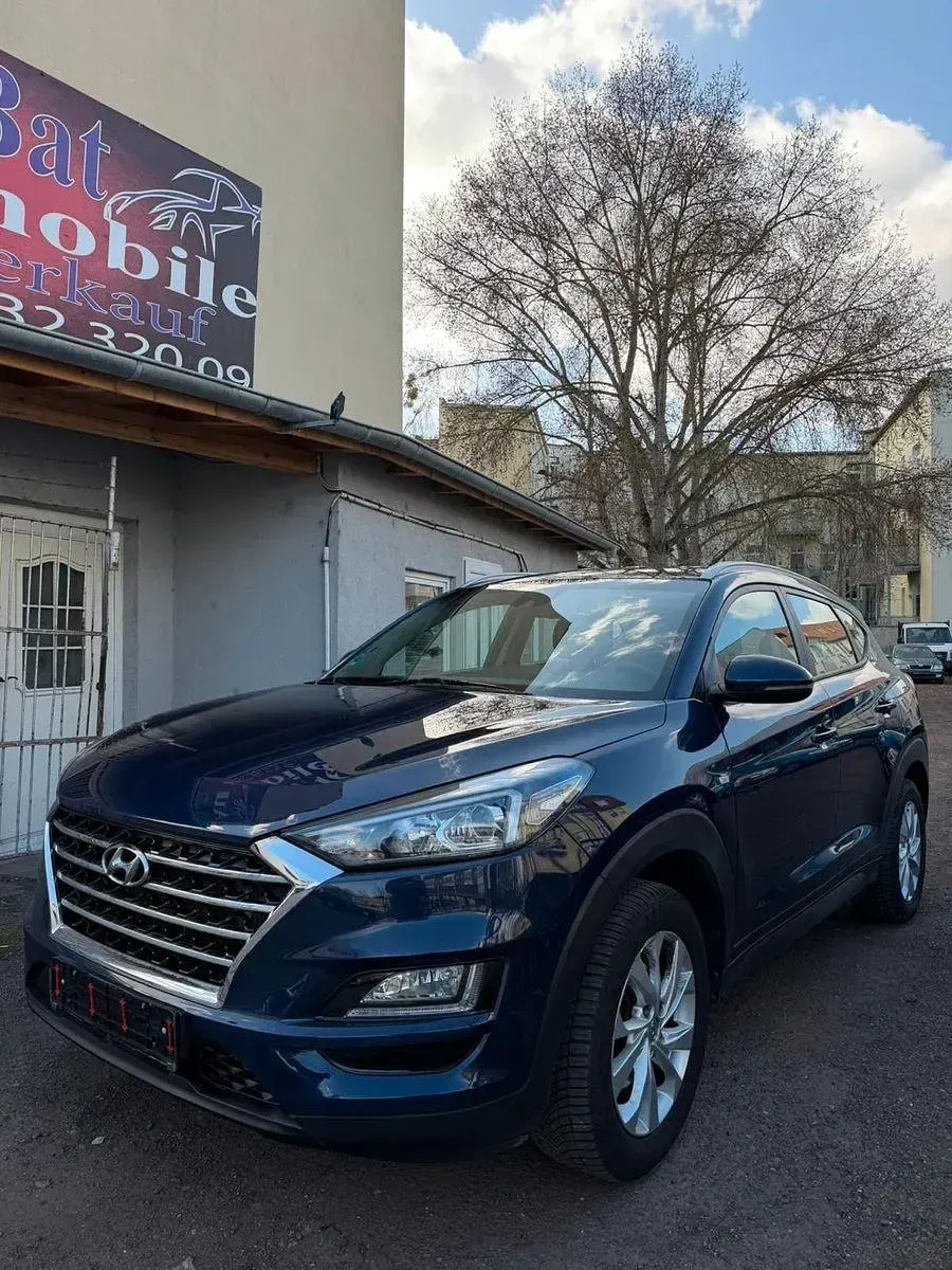 Gebraucht Hyundai Tucson Trend 116 PS (85 kW) 2020 Blau SUV