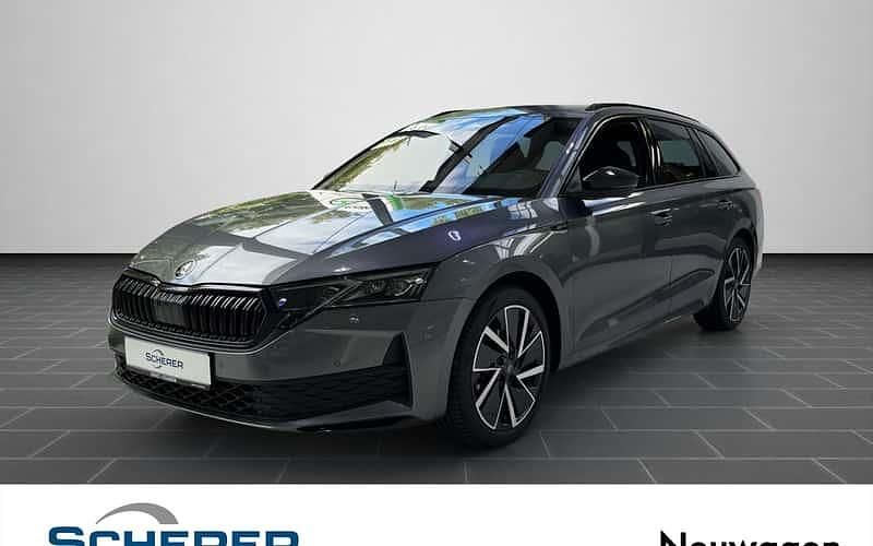 Grau Neu 2025 Skoda Octavia SportLine Kombi | 41.730 € - Bild 1/4