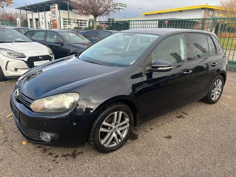 Schwarz Gebraucht 2009 VW Golf VI Comfortline Limousine | 4.890 € (Guter Preis) - Bild 1/4