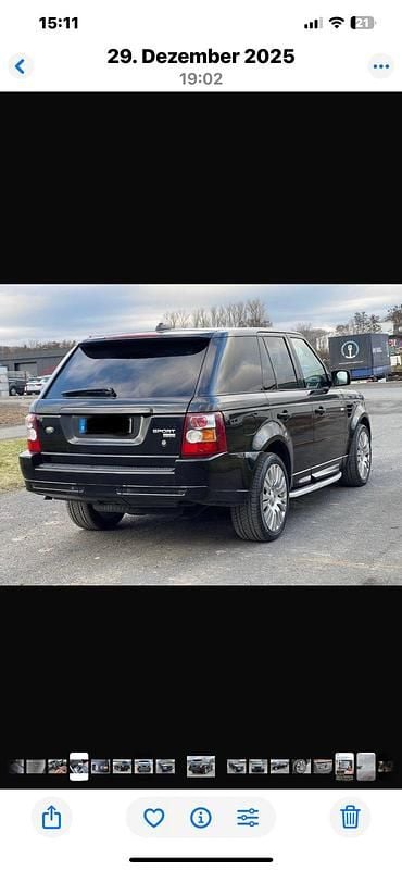 Gebraucht Land Rover Range Rover HSE 272 PS (200 kW) 2008 Schwarz SUV