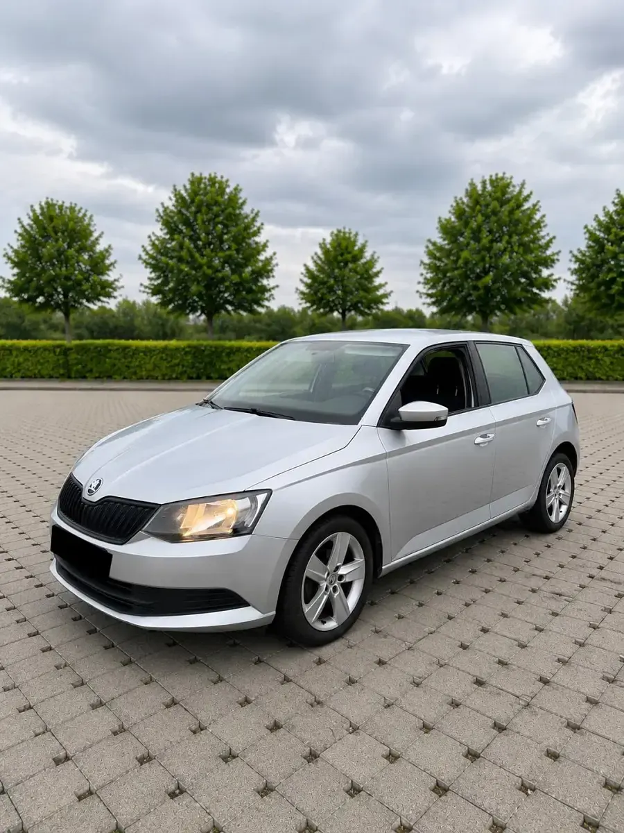 Gebraucht Skoda Fabia 90 PS (66 kW) 2016 Silber Kleinwagen