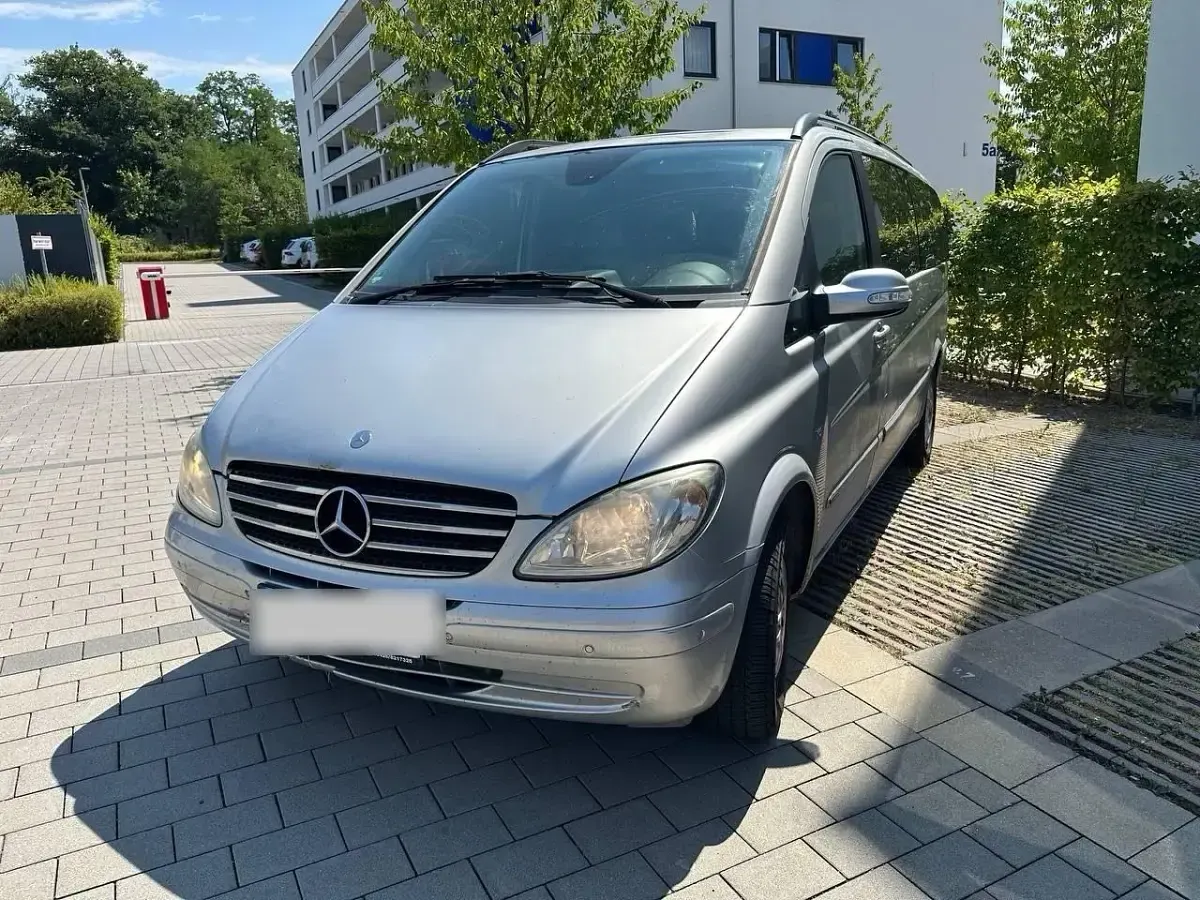 Gebraucht Mercedes Viano 204 PS (150 kW) 2007 Silber Van / Kleinbus