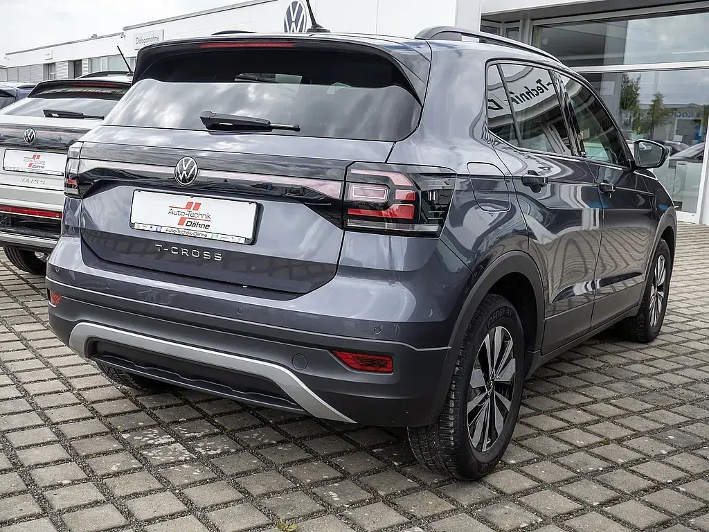 Gebraucht VW T-Cross Move 110 PS (80 kW) 2023 Grau SUV