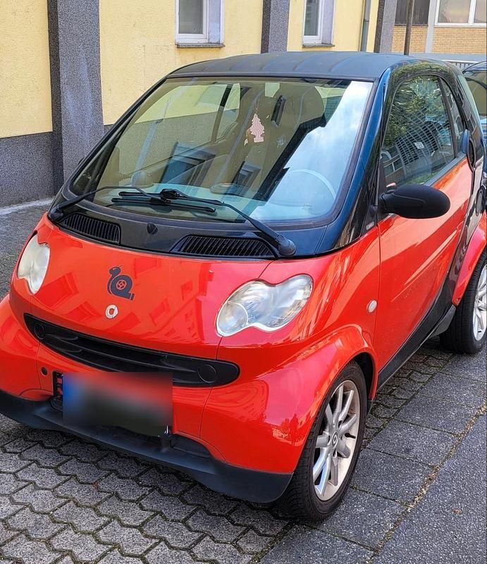 Rot Gebraucht 2003 Smart ForTwo Coupé Kleinwagen | 800 € - Bild 1/4