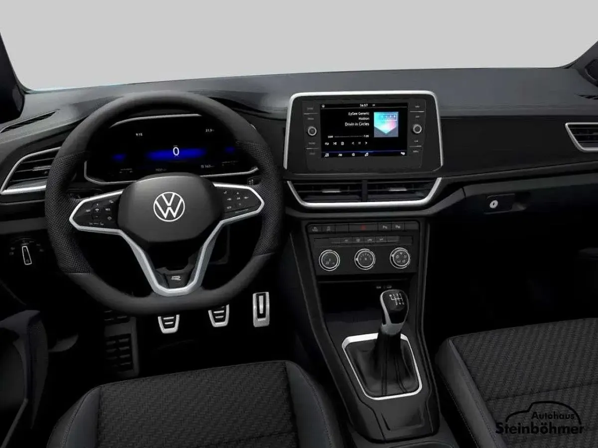 Neu VW T-Roc Cabriolet R-line 150 PS (110 kW) 2025 Teal blue Cabrio