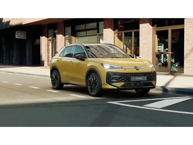 Neu VW T-Roc R-line 150 PS (110 kW) 2026 Gelb SUV