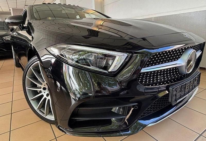 Obsidianschwarz metalliclack Gebraucht 2019 Mercedes CLS400 AMG line Limousine | 43.900 € (Fairer Preis) - Bild 1/4