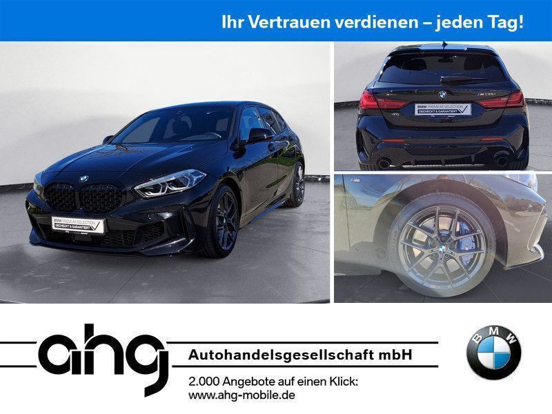 Schwarz Gebraucht 2024 BMW M135 Sport Line Kleinwagen | 39.790 € (Fairer Preis) - Bild 1/4