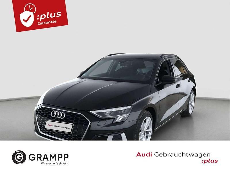 Mythosschwarz metallic Gebraucht 2024 Audi A3 Advanced Plus Limousine | 34.490 € (Fairer Preis) - Bild 1/2
