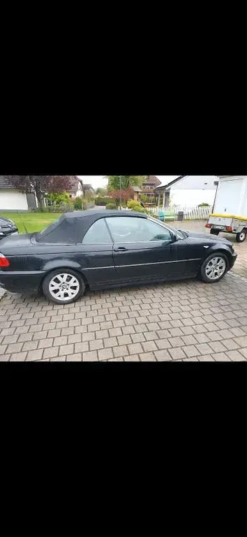 Gebraucht BMW 320 Cabriolet 170 PS (125 kW) 2003 Schwarz Cabrio
