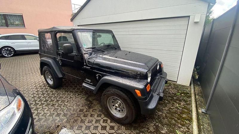 Schwarz Gebraucht 2004 Jeep Wrangler Sport SUV | 19.999 € (Guter Preis) - Bild 1/4