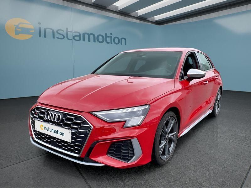 Rot Gebraucht 2022 Audi S3 Sportback Kleinwagen | 35.599 € (Fairer Preis) - Bild 1/4