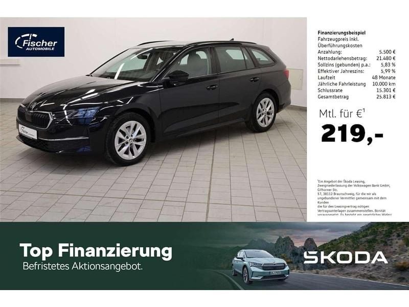 Schwarz Gebraucht 2024 Skoda Octavia Selection Kombi | 26.980 € (Guter Preis) - Bild 1/4