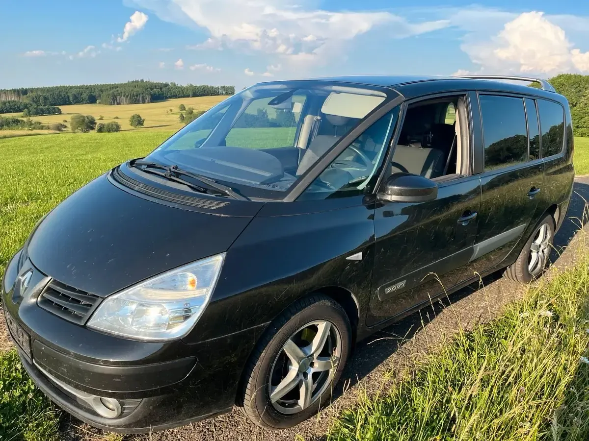 Gebraucht Renault Grand Espace 149 PS (109 kW) 2009 Schwarz Van / Kleinbus